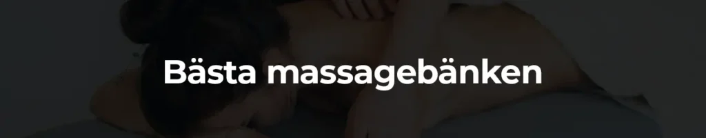 Bästa massagebänken