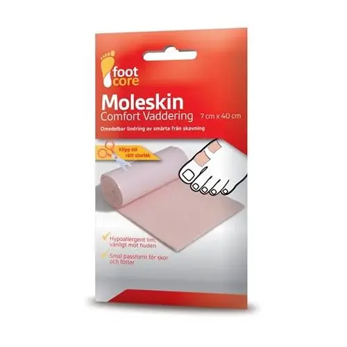 Footcare moleskin skavsårsplåster